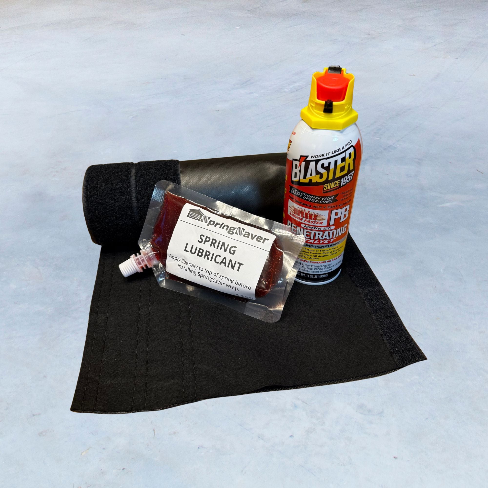 Garage Door Spring Lubrication Wrap Kit (6.5